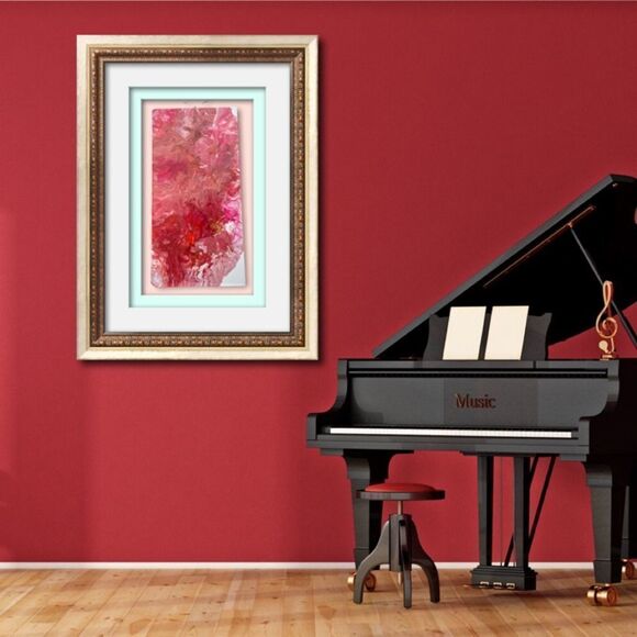 ‘STUDY IN PINK’ ORIGINAL ACRYLIC ART by Susan